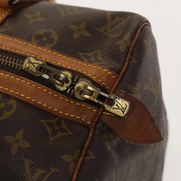 LOUIS VUITTON Monogram Sac Souple 35 Boston Bag - Picture 12 of 16